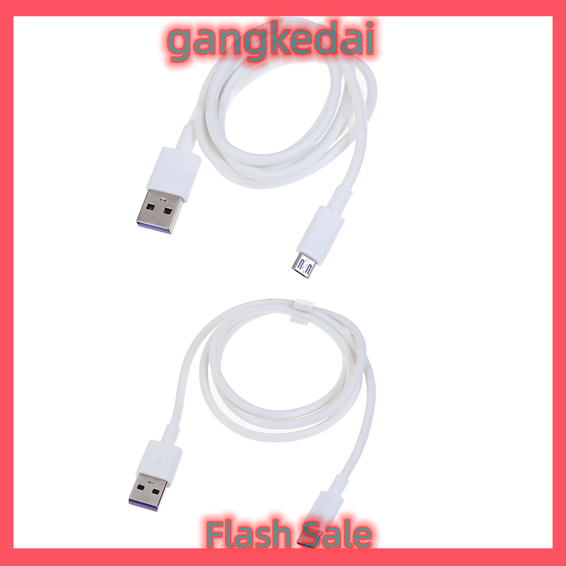 Gangke Cáp Micro USB/Type-C 5A Cáp Sạc Nhanh Cáp sạc USB Android đồng bộ dữ liệu