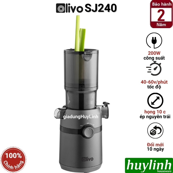 Máy ép trái cây chậm Olivo SJ240 - 200W