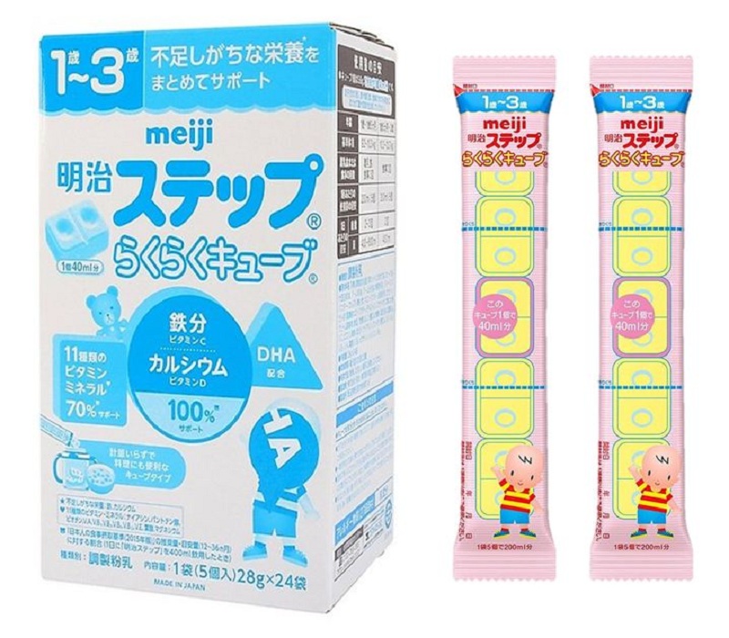 [ 1 Thanh] Sữa Thanh Meiji 1-3 Nhật Bản|