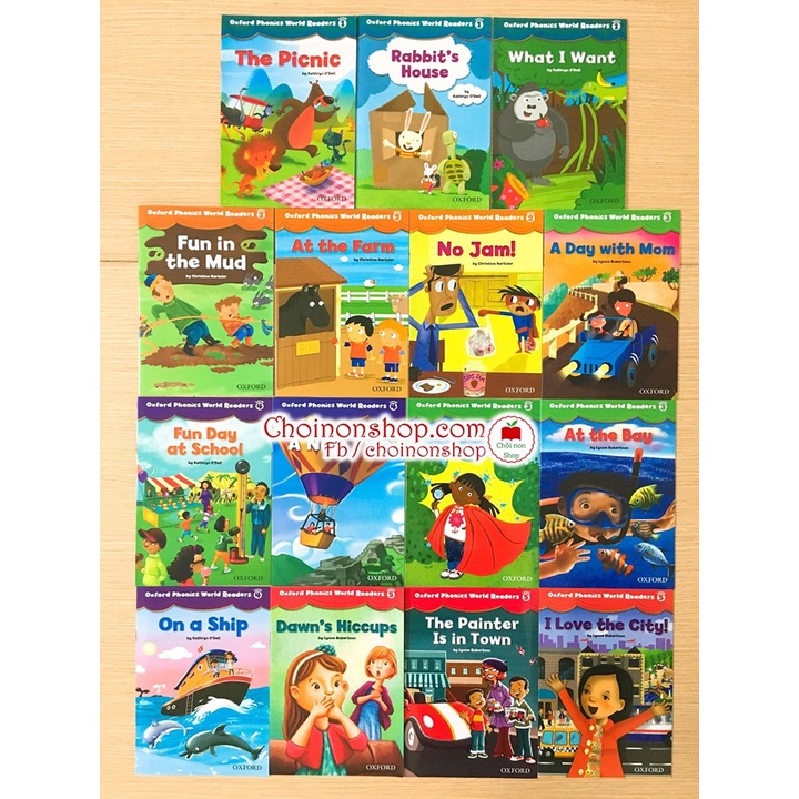 Oxford Phonic World Readder 15q - Tặng File Mp3