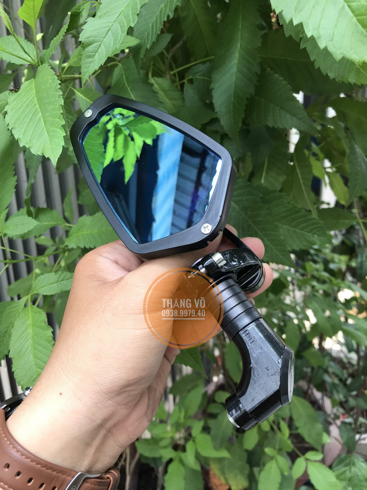 Kính crg, gương crg nhôm cnc kiểu 3d mẫu thailand đủ màu kính chiếu hậu crg tất cả xe máy