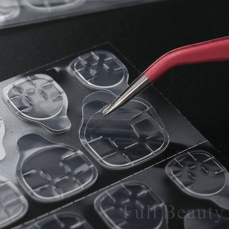 Miếng dán móng tay silicon tấm 24 miếng nhỏ đủ size