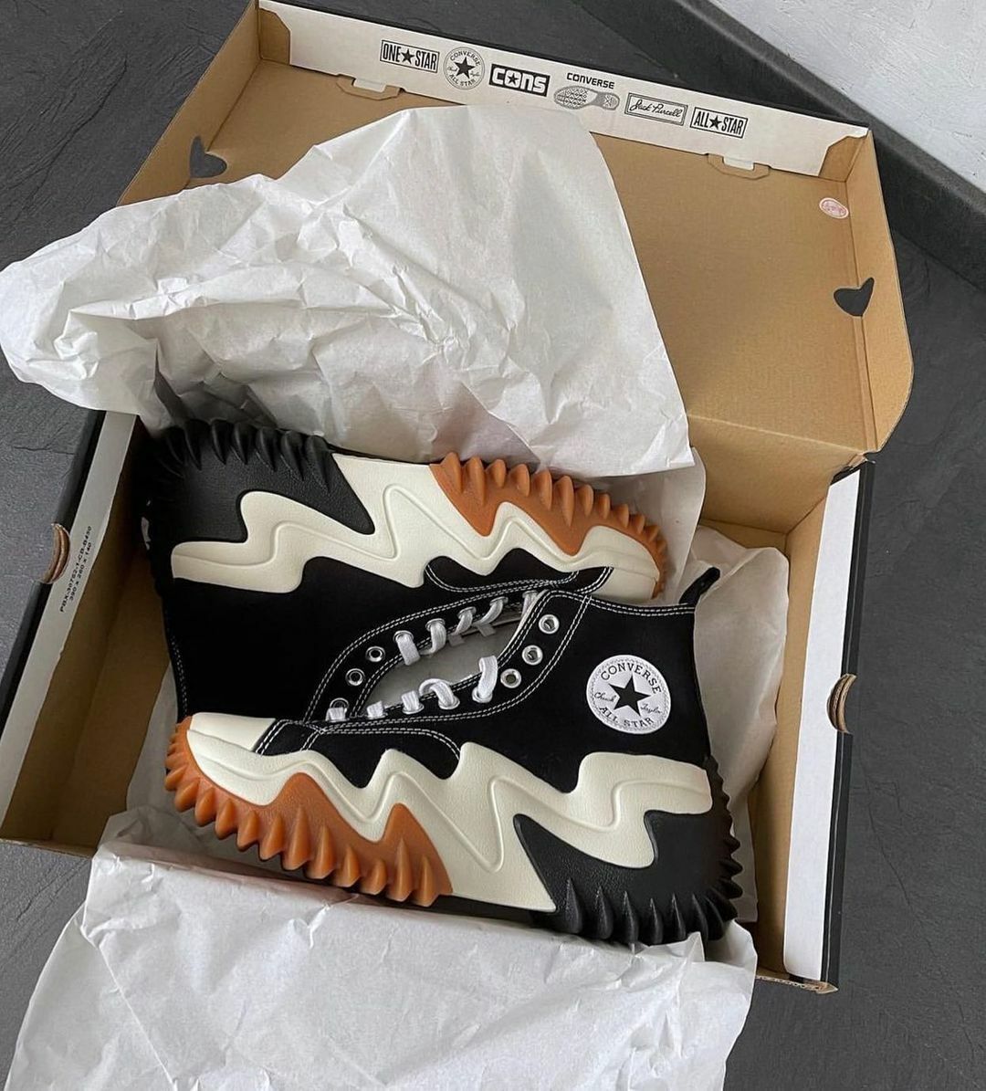 Giày C0nverse Run Star Motion High (full box + bill+ túi C0nverse)
