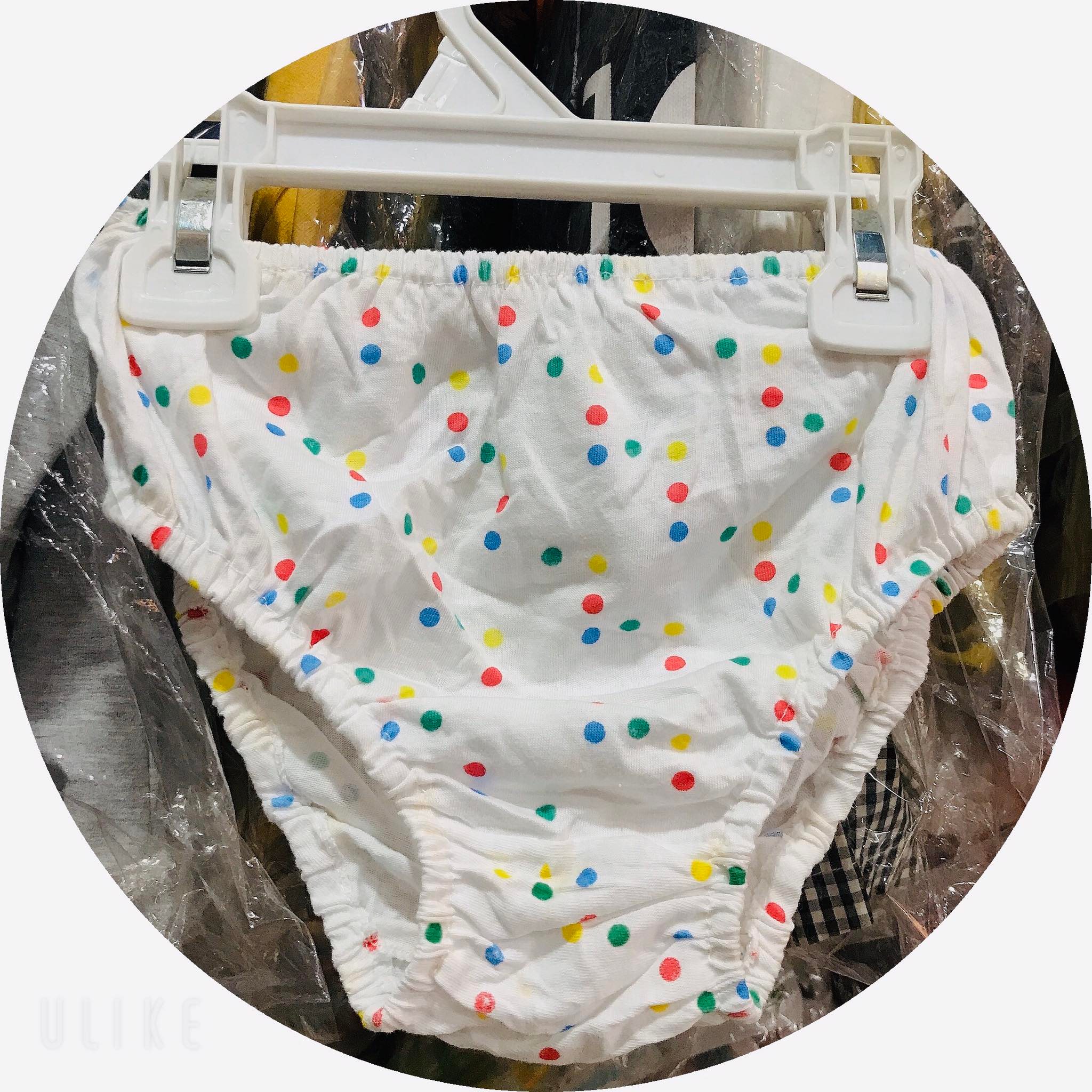 Combo 5 quần chíp bé gái thun 100% cotton ảnh thật- quần chíp tam giác cho bé gái