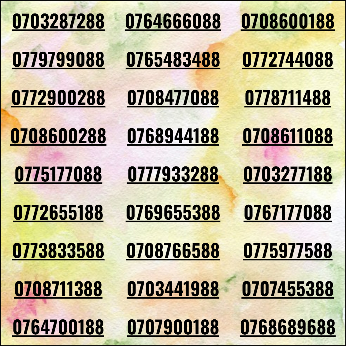 Sim đẹp phong thủy tứ quý, đầu 09 đuôi 88