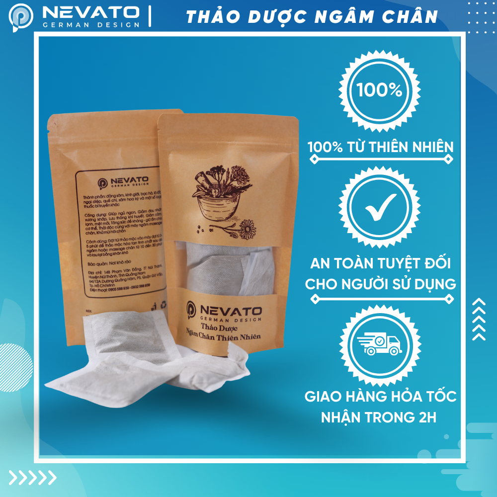 Thảo Dược Ngâm Chân Nevato NV-TD12 100 Gam