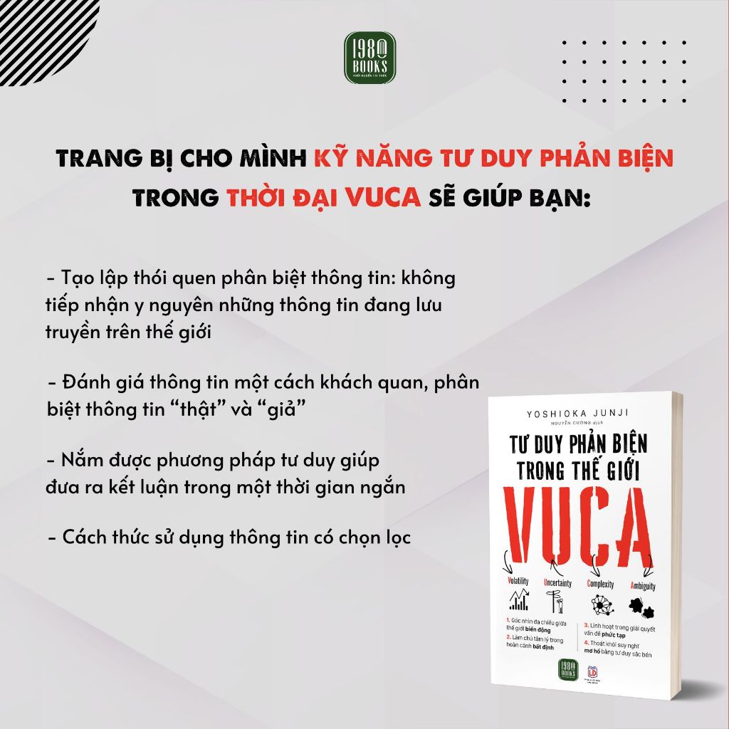 Sách - Tư Duy Phản Biện Trong Thế Giới VUCA