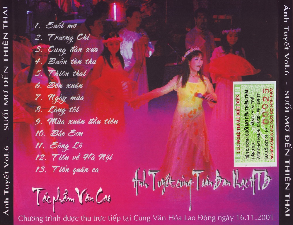 Bộ album cd nhạc ánh tuyết 1