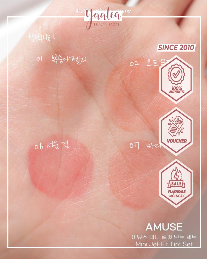 Set Son Amuse Mini Jel-Fit Tint 1.3g