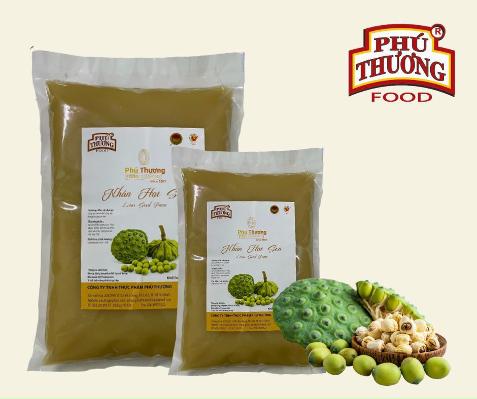 Nhân bánh trung thu hạt sen Phú Thương