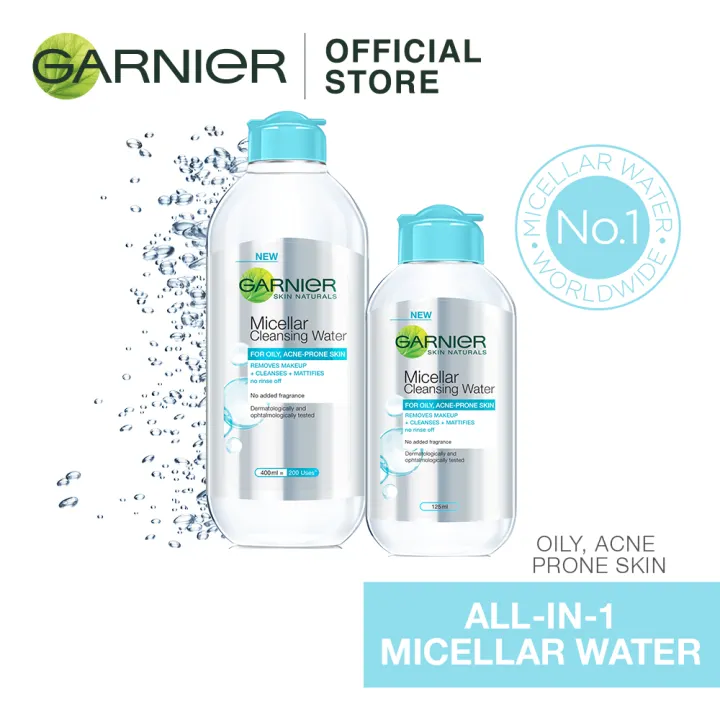 micellar water garnier pure active
