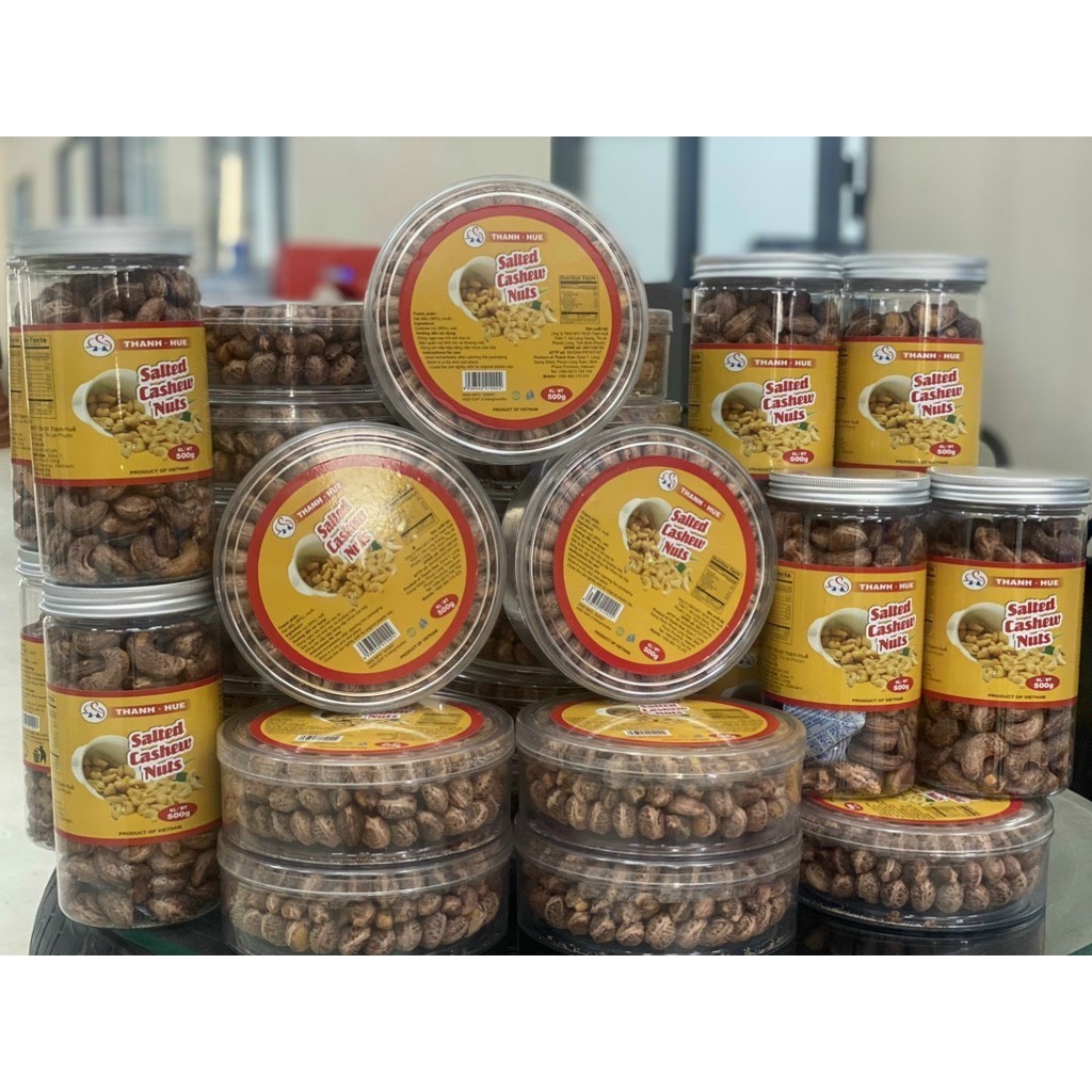 500GRAM HẠT ĐIỀU RANG MUỐI NGUYÊN LỤA