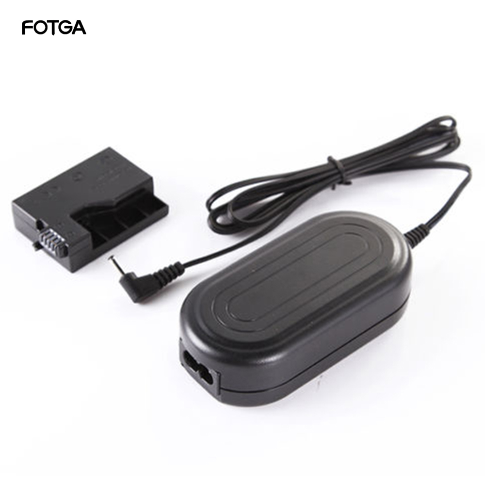 Fotga ack-e8 ac power adapter cho canon 550d 600d 650d rebel t2i t3i t4i nụ hôn x4 x5 x6i