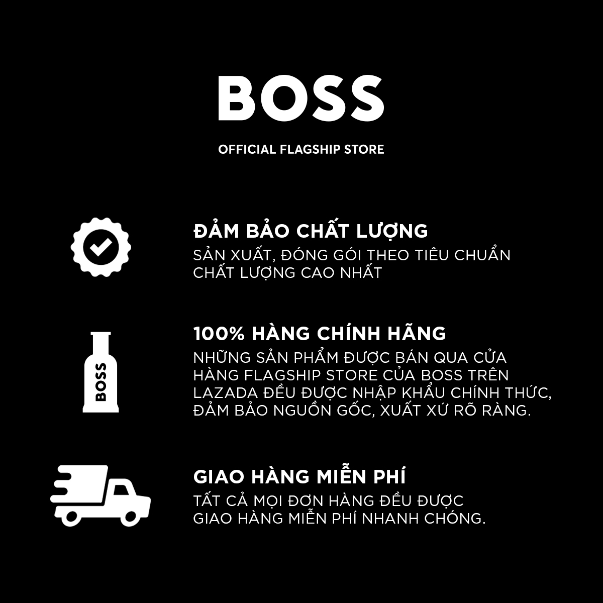 [ƯU ĐÃI THÁNG 8 | VOUCHER 20% + TẶNG 2 VIAL 1.2ML] Nước hoa Nam BOSS Infinite EDP 50ml