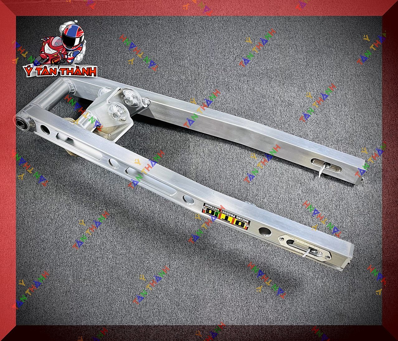 Gấp nhôm Satria,Raider Fi DT10 phay lổ MS01