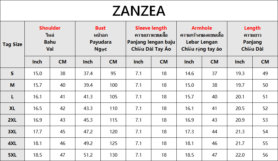 ZANZEA%20Korean%20Style%20Women's%20Blouse%20Elegant%20Ruffle%20Sleeve%20Solid%20Crew%20Neck%20Plain%20Summer%20Pullover%20Top%20-%20Image%205