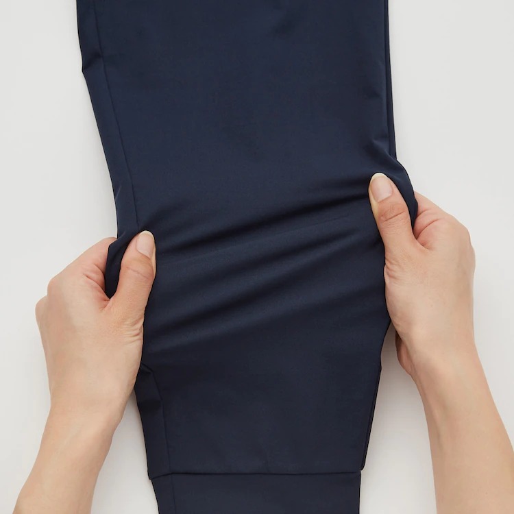 [Auth Uniqlo] Quần Thể Thao Jogger Co Dãn Bo Gấu Nữ - Tag Nhật