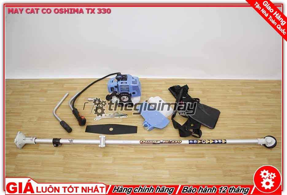 [HCM]Máy cắt cỏ oshima TX330 xuất xứ Thái Lan