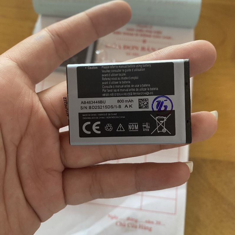 Pin samsung E1200 E7 B310 B310E AK AB463446BU
