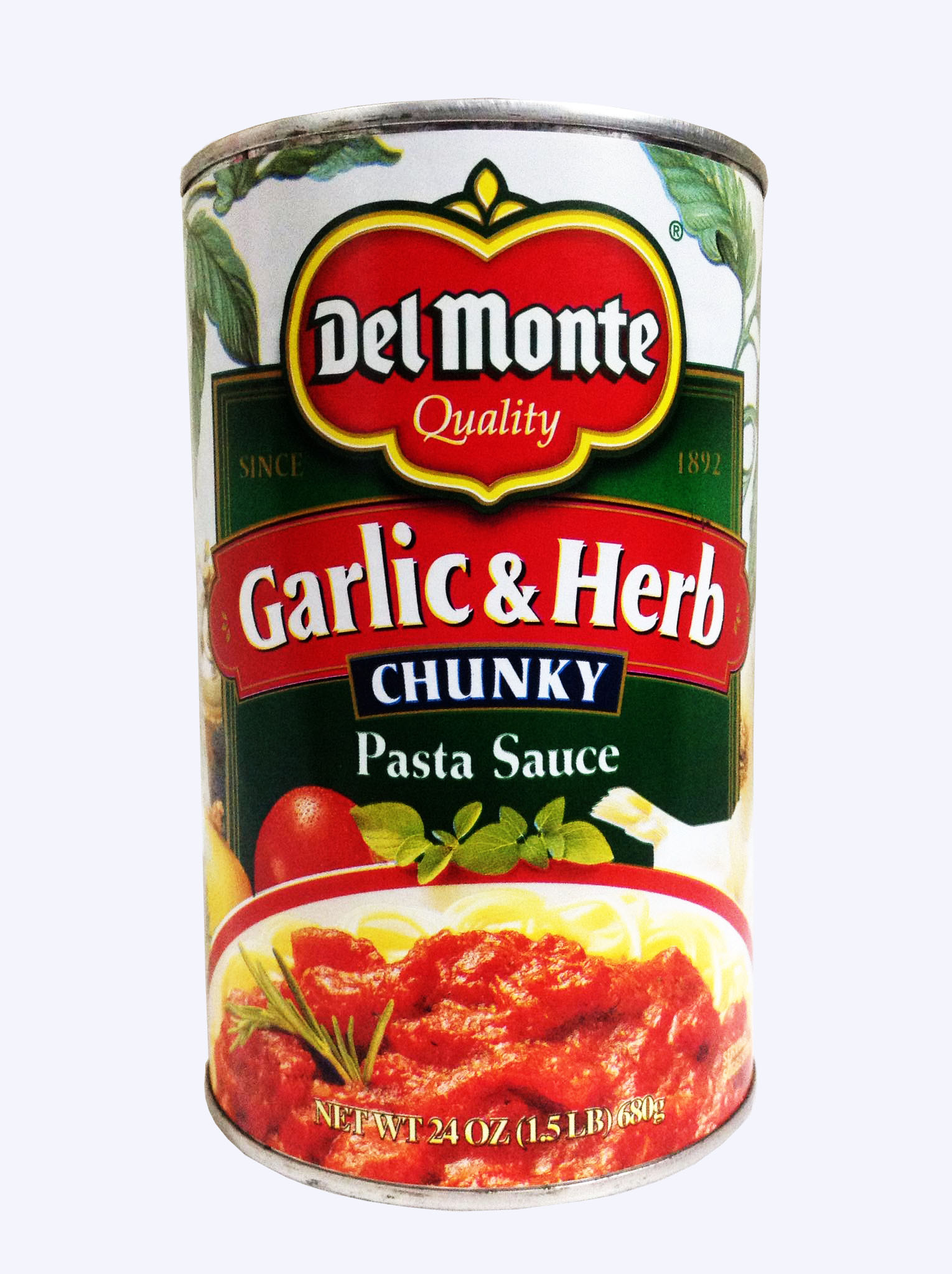 Del Monte GARLIC & HERB Chunky Pasta Sauce 680g {Made in USA} Lazada PH