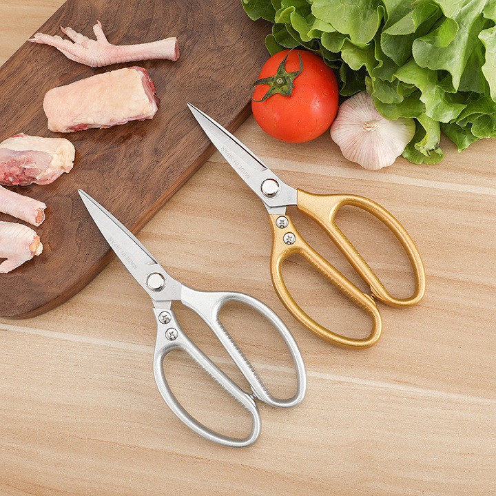 Kéo Nhật Bản Đa Năng SK5 - Cán cầm chắc tay - Siêu Bén  - Cắt Thịt Gà - Vịt nhanh gọn - Kéo Nhà Bếp