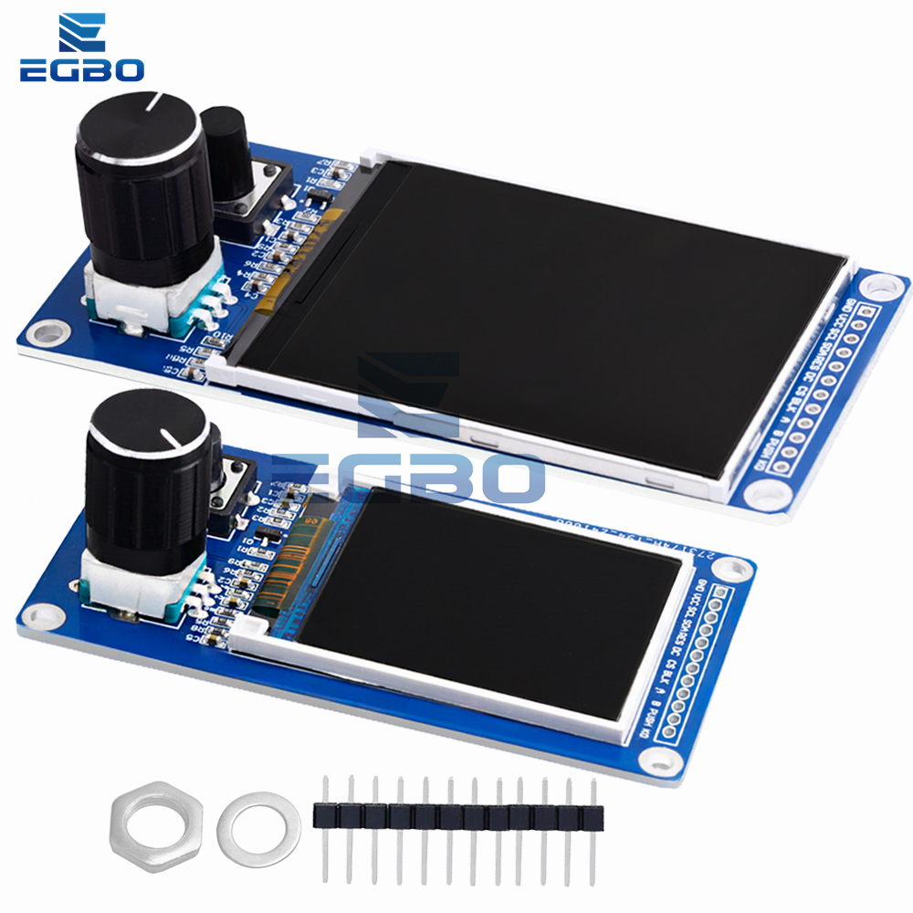 1.8 inch/2.4 inch TFT display screen with EC11 rotary encoder combination module SPI interface LCD display screen for arduino. 