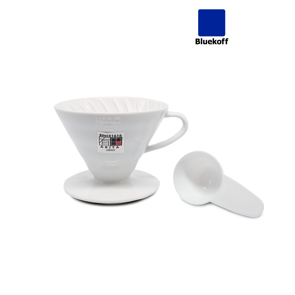 Bluekoff ดริปเปอร์ Hario V60 Ceramic Coffee Dripper Lazada.co.th