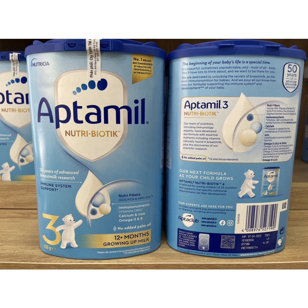 Sữa bột aptamil đức số 1-3 800g - ảnh sản phẩm 4