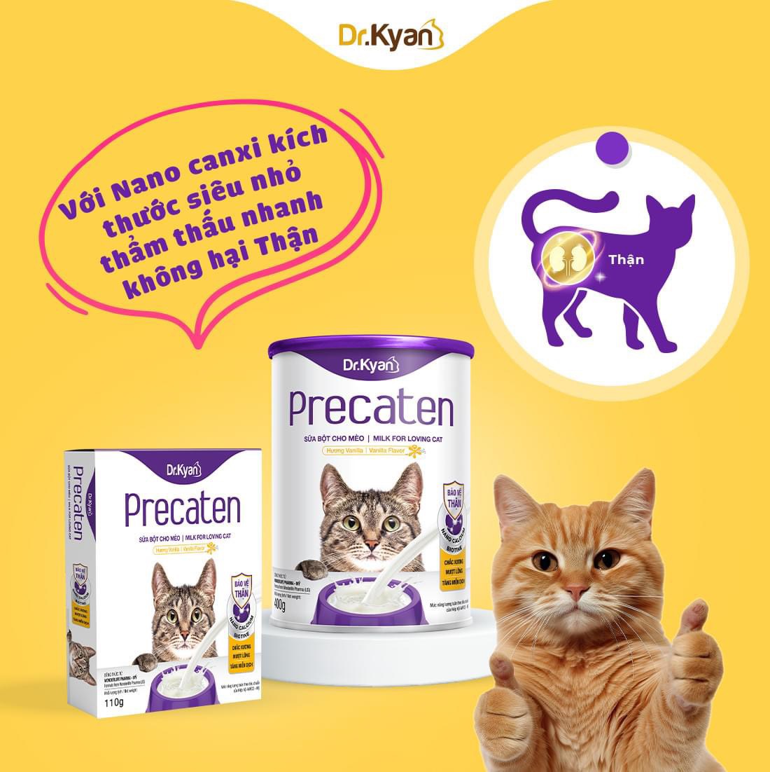 Sữa Bột DR. Kyan Precaten - Predogen Dành Cho Chó Mèo