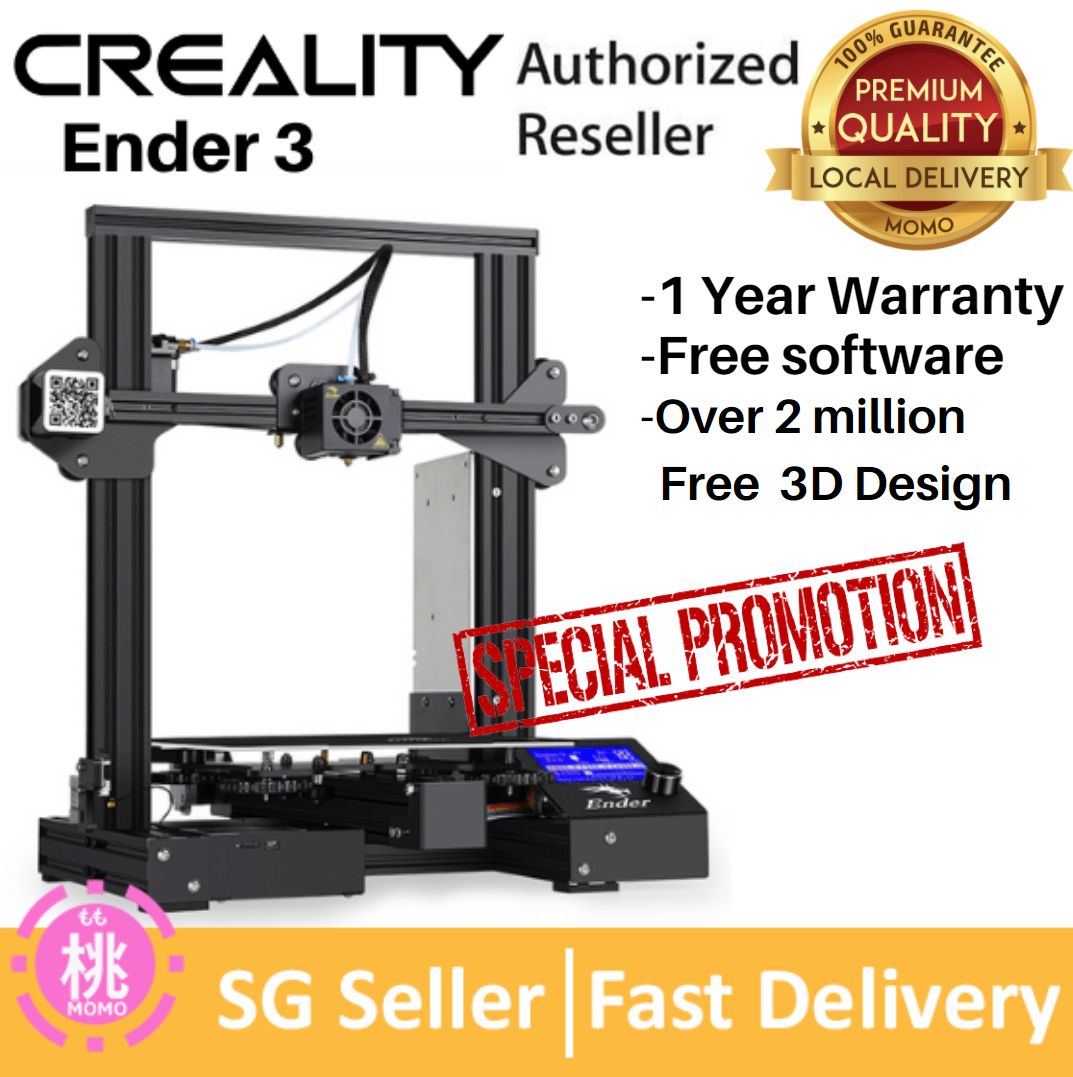 Official Creality Ender 3 3D Printer Fully Open Source with Resume Printing Function DIY 3D Printers Printing Size 220x220x250mm 
