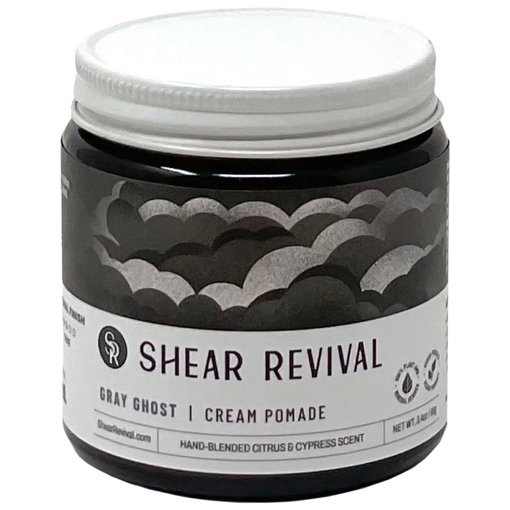 [Chính Hãng] Pomade tạo kiểu tóc Shear Revival Gray Ghost Cream Pomade 100ml