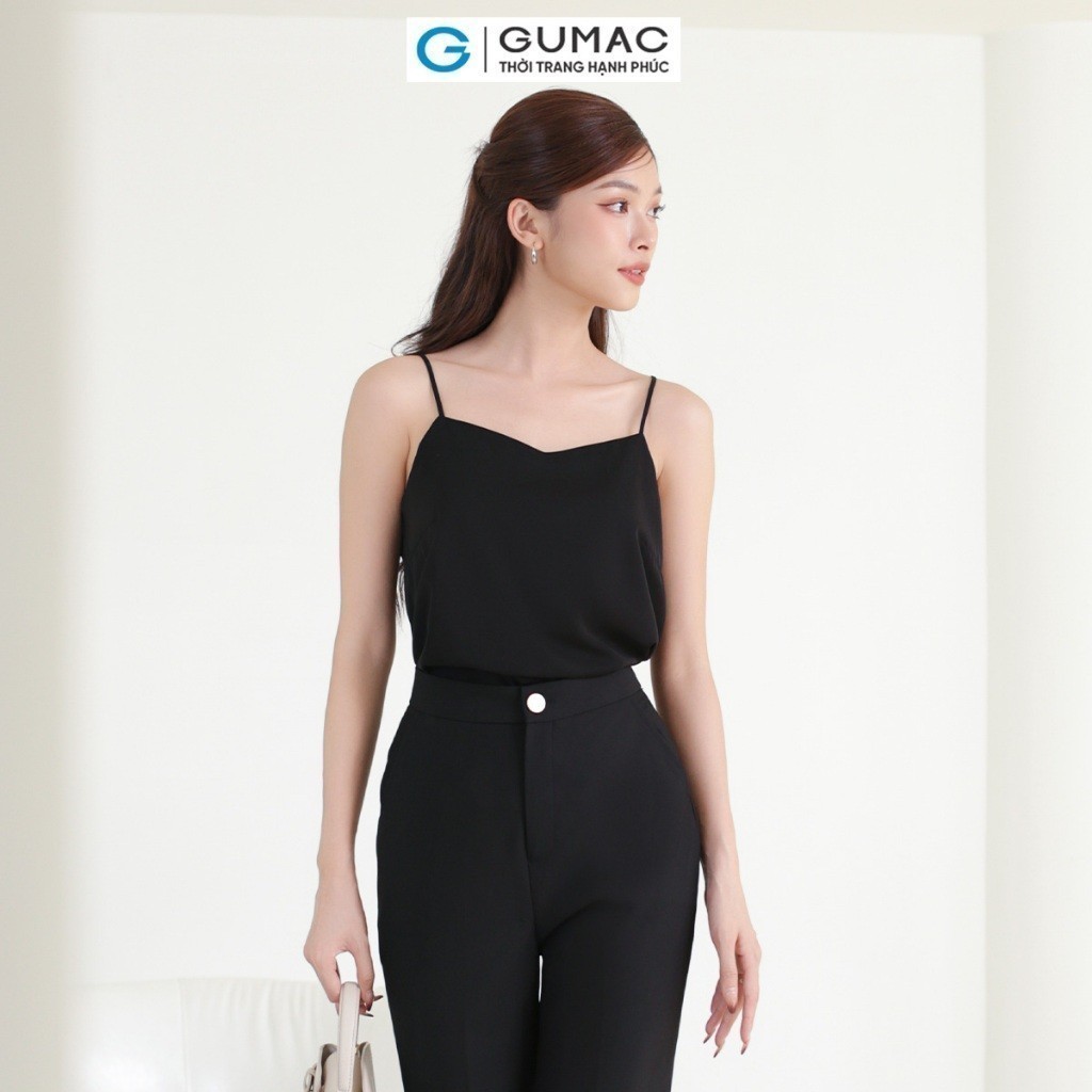 [SALE MẠNH] Áo 2 dây lụa B2 thời trang GUMAC BAE00016