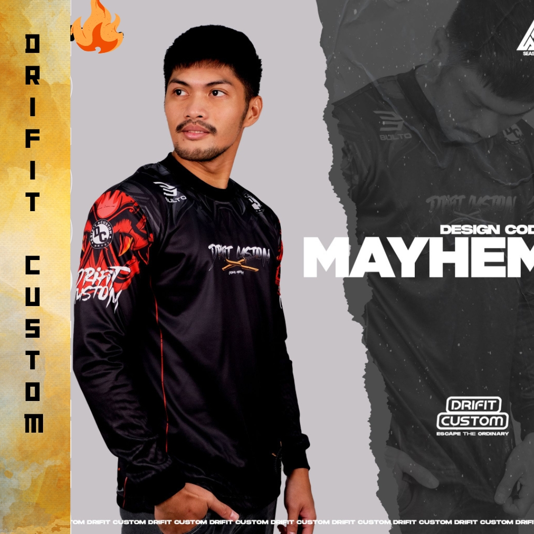 DRIFIT CUSTOM MOTO JERSEY mayhem ripple Lazada PH