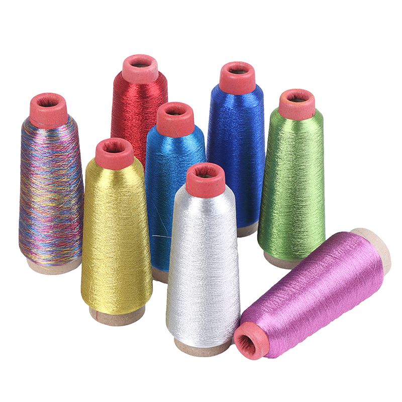 3600M Manual Bright Silk Gold Thread Silver Thread Computer Embroidery Thread. 