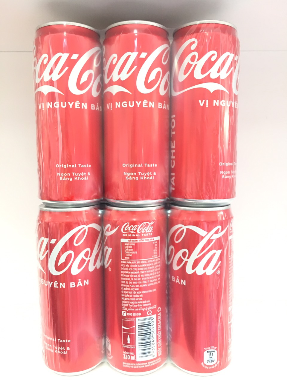 Nước uống coca cola ( Lốc 6 lon)