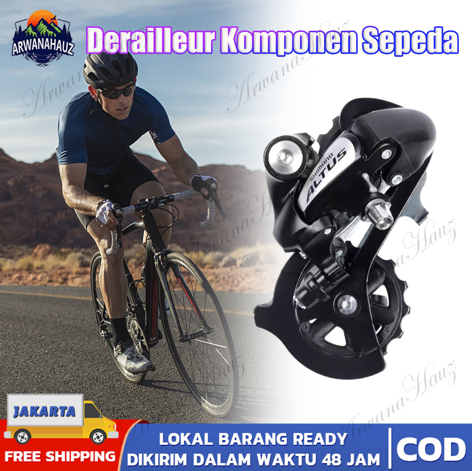 Shimano RD Sepeda Speed MTB Lipat Transmisi Operan Gear