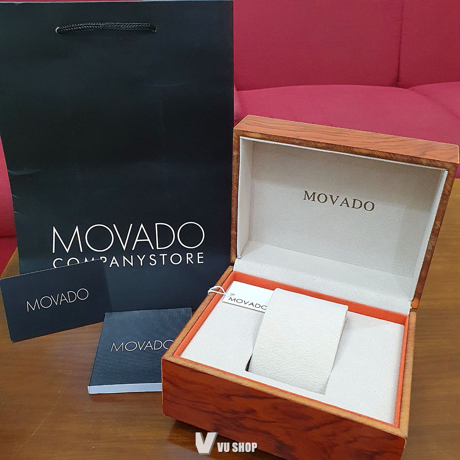 Hộp đồng hồ Movado fullbox