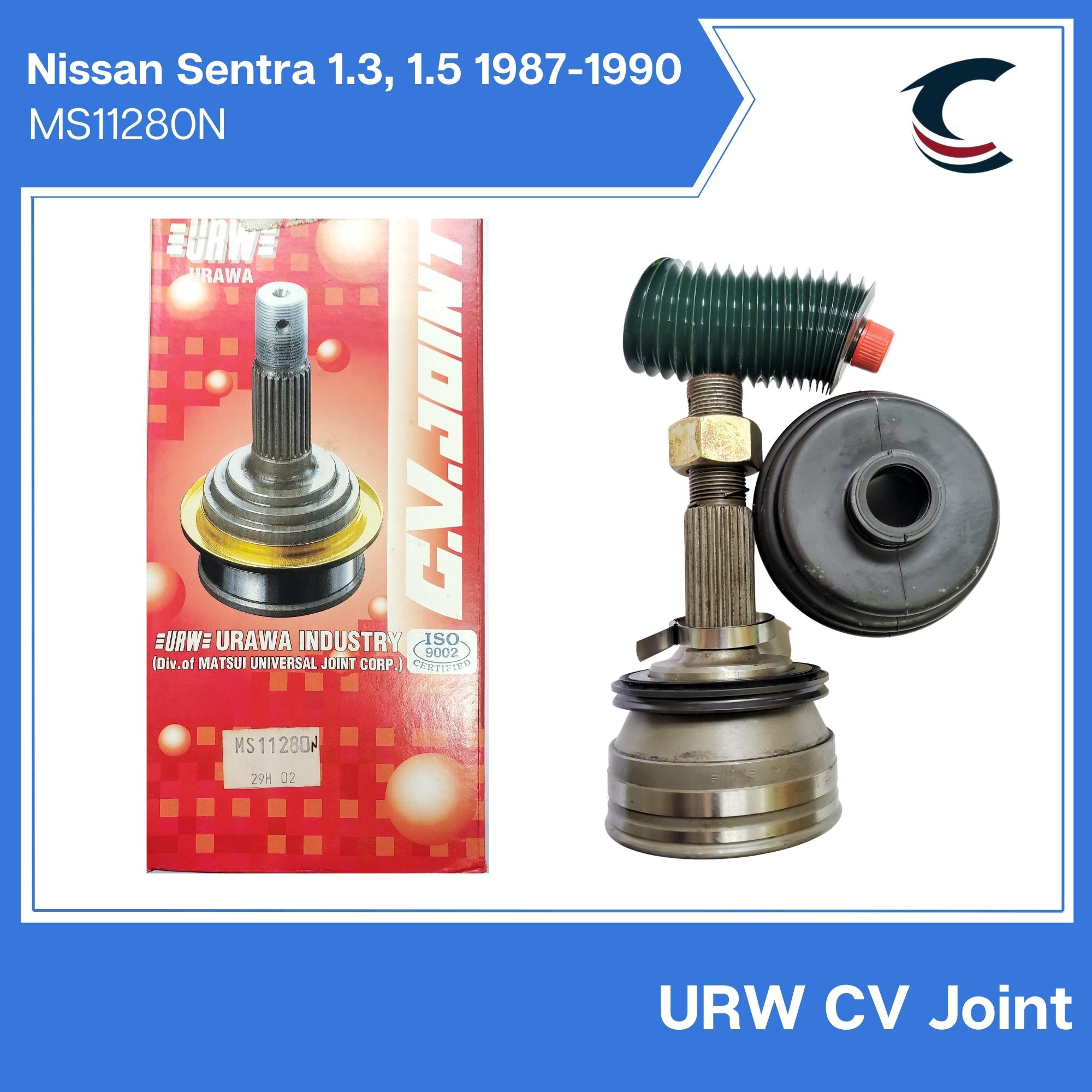 URW CV Joint MS11280N Nissan Sentra 19871990 (NI07, Outer Teeth 22