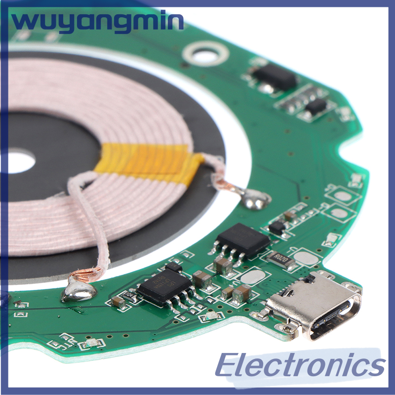wuyangmin 15W Qi Fast Wireless Charger PCBA Circuit Board Transmitter Module+Coil Charging