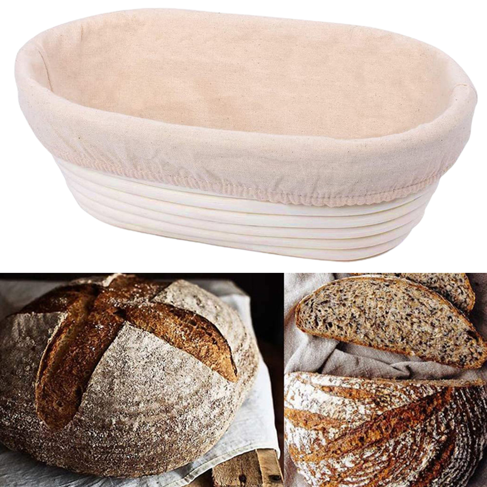 Heavy Duty Bread Lame Bread Making Supplies Complete Sourdough Bread Baking Kit 11pcs Set with Basket Cloth Liner Whisk Lame Scraper More Perfect for Homemade Artisan Bread Making