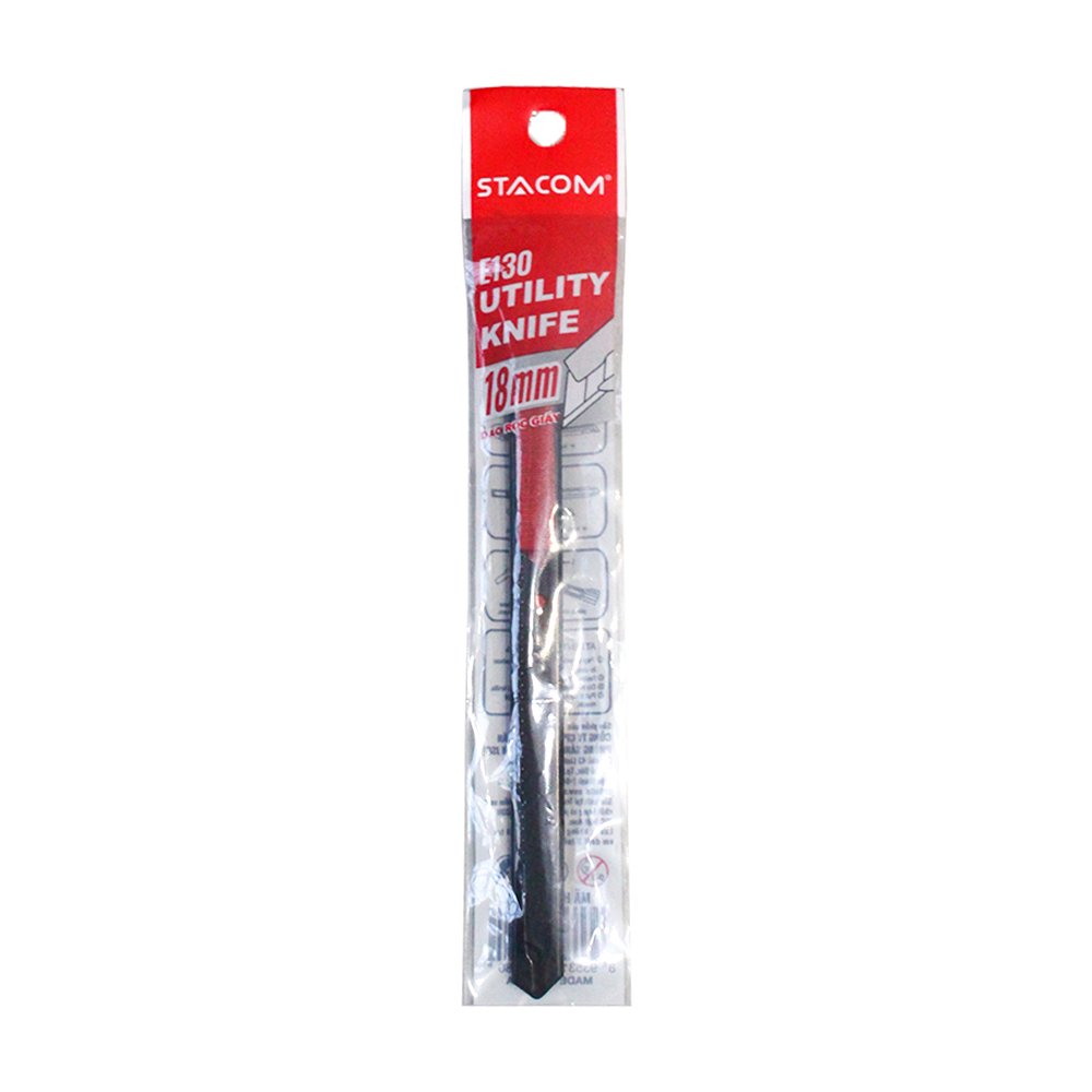 Dao rọc giấy công nghiệp nhỏ 1 lưỡi stacom - e130