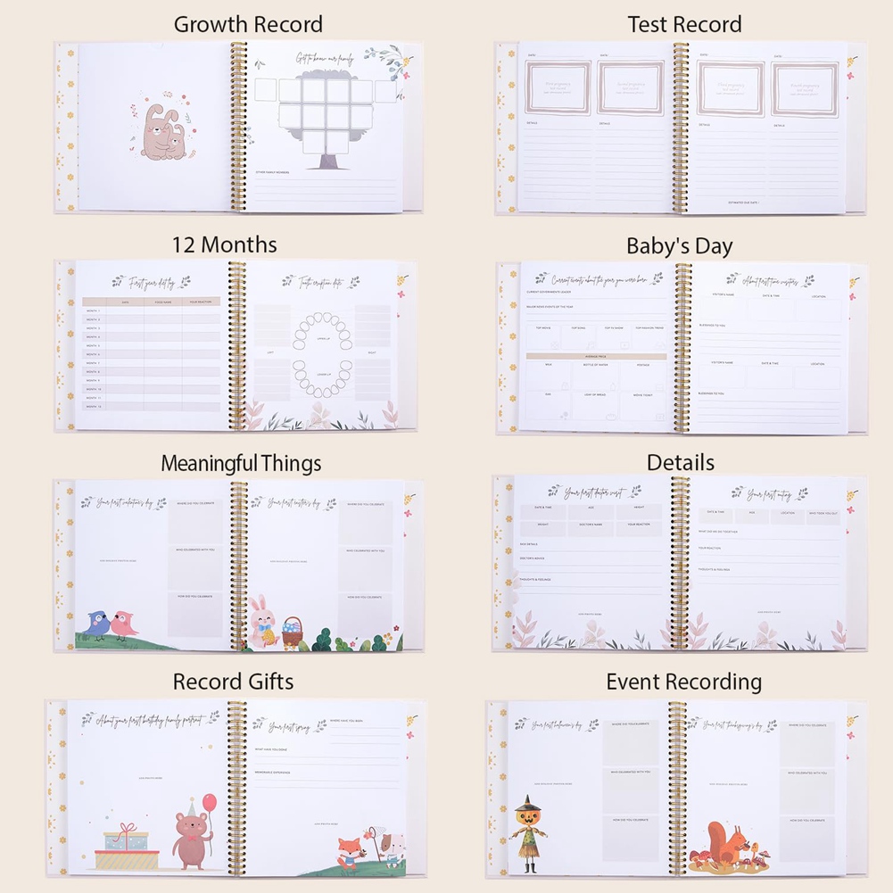 Baby%20Memory%20Book%20Scrapbook%20Photo%20Album%20Pregnancy%20Diary%20Cute%20Animal%20Keepsake%20Record%20Growth%20Journal%20Hand%20Account%20High%20Guality%20C%20-%20Image%208