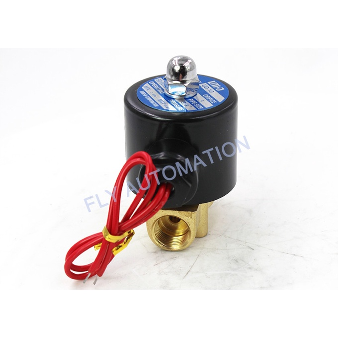 (Ưu đãi lớn) Van điện từ ren 17mm( 3/8 inh ) UD-10 220v Hàng Nhập Khẩu