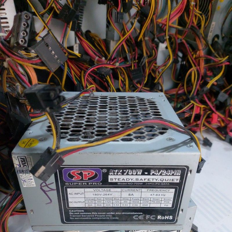 Nguồn sp 700w cũ hoạt động tốt