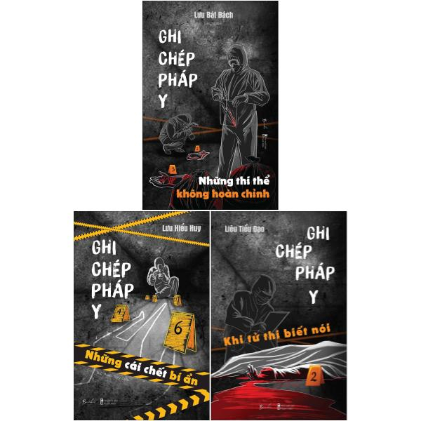 Fahasa - Combo Sách Hay Sách Ghi Chép Pháp Y (Bộ 3 Cuốn)