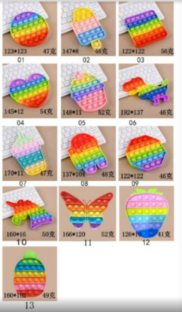 Pop It  đồ chơi giải trí loại 20cm