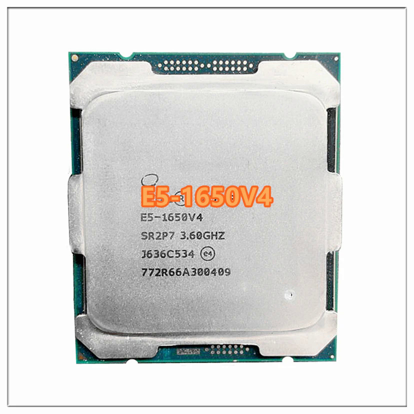 Xeon CPU E5-1650V4 sr2p7 3.60Ghz 6-Cores 15m LGA2011-3 E5-1650 V4 ...
