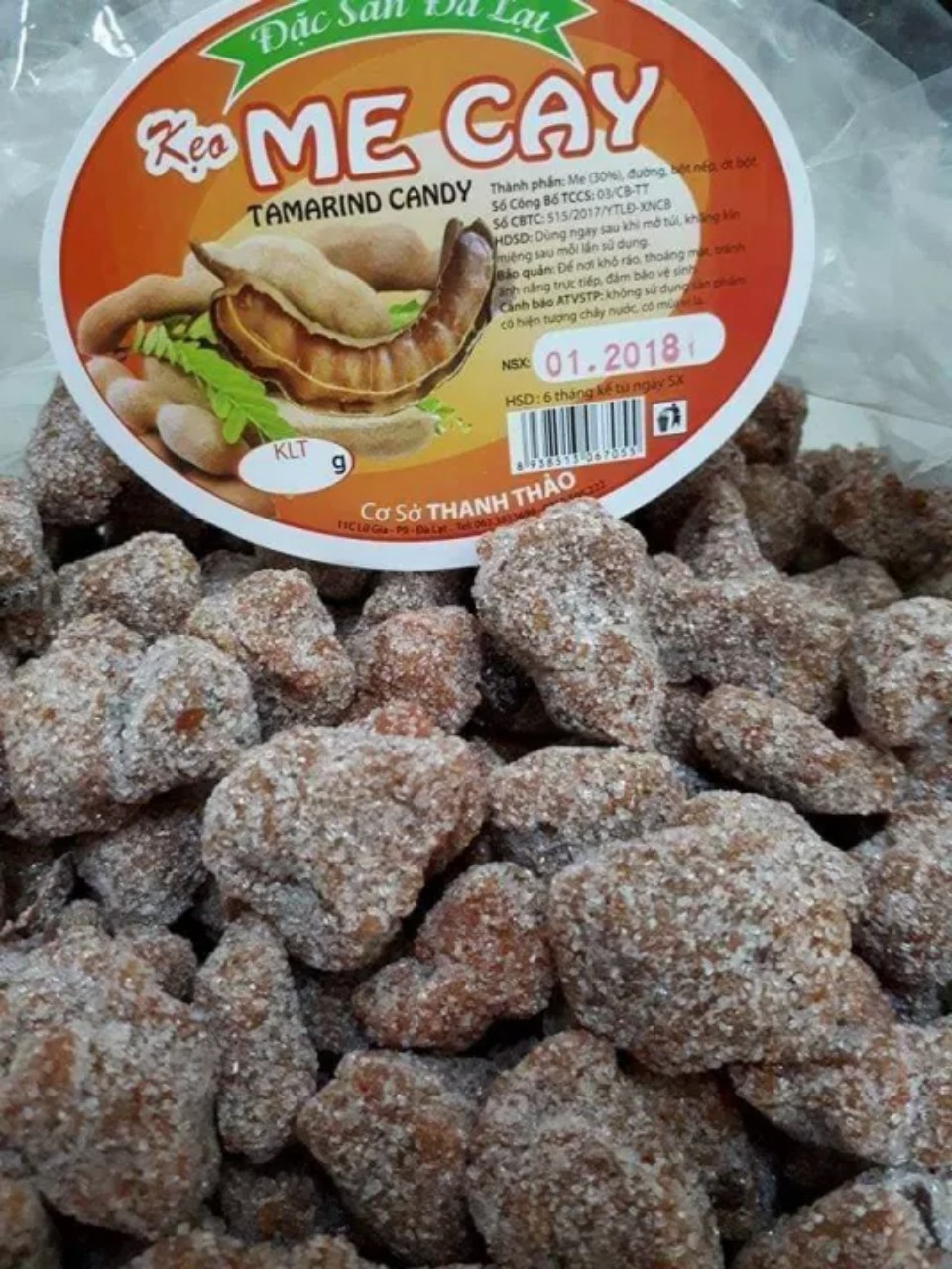 500gram ô mai me cay