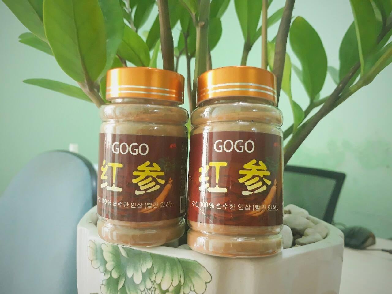 Bột hồng sâm Gogo cấy đẹp da dùng cho spa, cá nhân