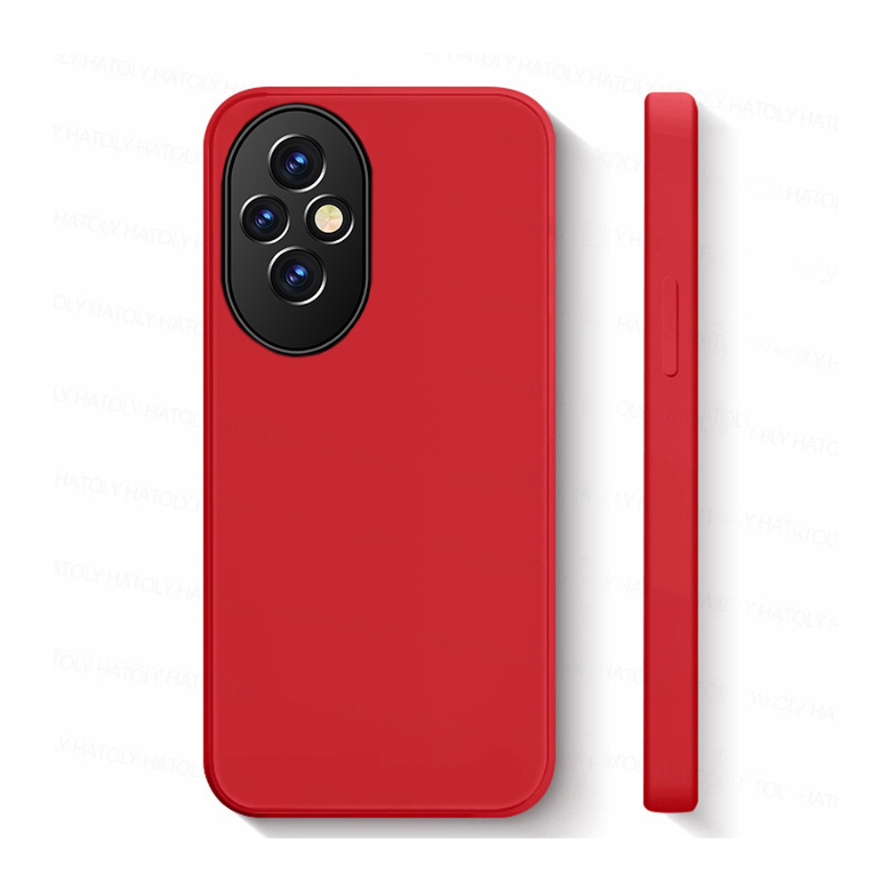HONLEN Cover In Pelle Per HONOR 200 5G – Custodia Business Con Retro In PU Rosso – Protezione Antiurto